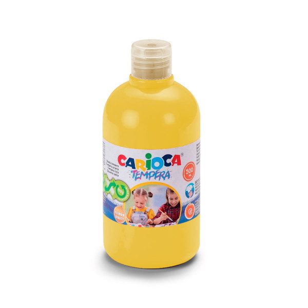 Темперна боя Carioca ЖЪЛТА 500 мл.