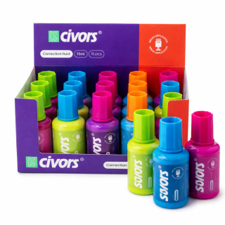 Коректор с четка Civors 8149 15мл ацетонов