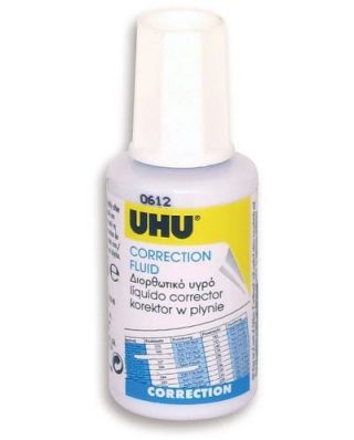 Коректор с четка UHU 20мл 50670
