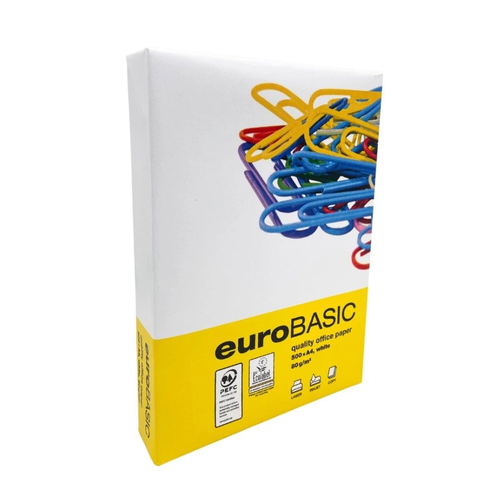 Копирна хартия EUROBASIC A4 80 гр.