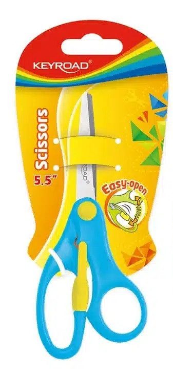 Ножица KEYROAD EASY OPEN KR972059 13см., синя