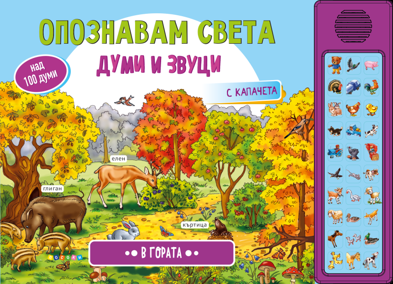 Опознавам света - В гората - Думи и звуци