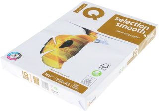 Картон IQ PREMIUM А3 160гр. БЯЛ 250л.
