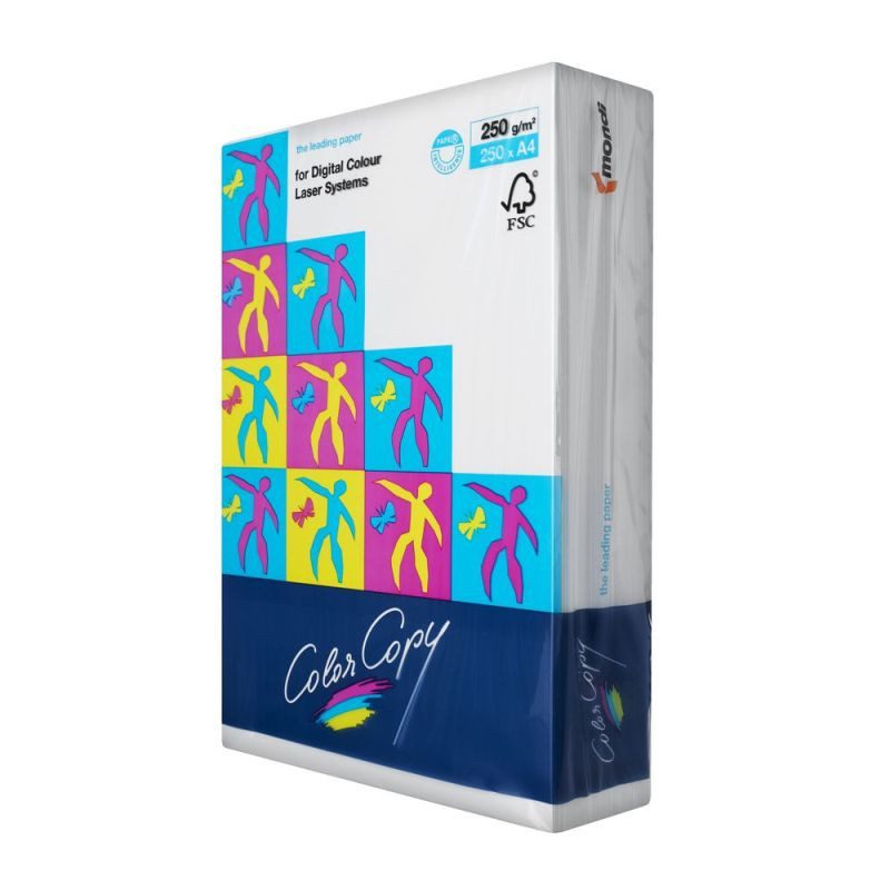 Картон A4 COLOR COPY 250гр. 125л. БЯЛ