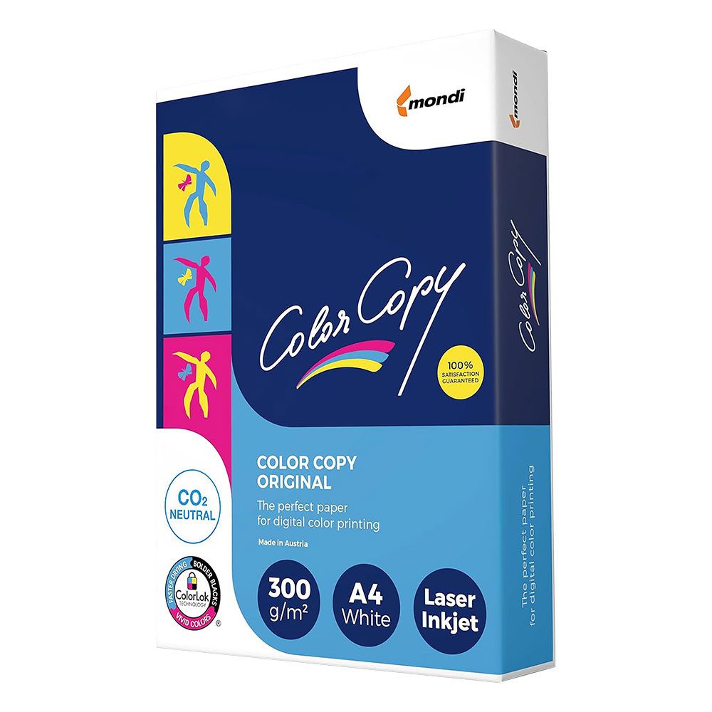 Картон А4 COLOR COPY 300гр. БЯЛ 125л.
