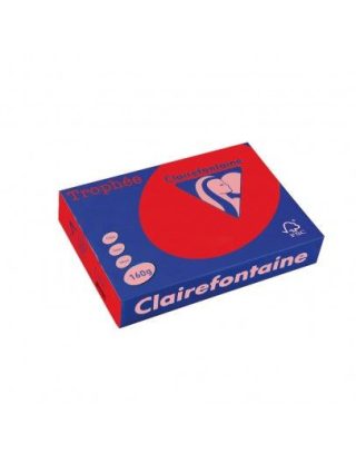 Картон CLAIRE 160гр А4 250Л INT.RED №1016