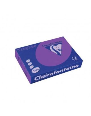 Картон CLAIRE 160гр А4 250Л INT.LILAC №1018