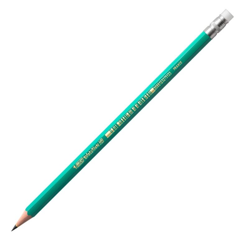 Молив HB BIC Evolution 655 с гума