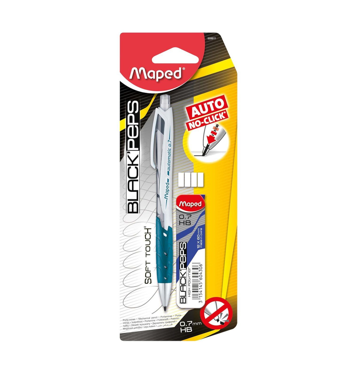 Автоматичен молив Maped 0.7 mm + графити