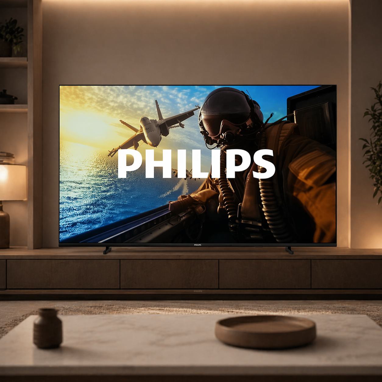 Телевизор Philips 43PUS7000/12, 43" 4K UHD DLED, 3840 x 2160p,  Titan OS