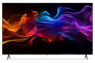 Телевизор Sharp 65HP5265E, 65" QLED Google TV, 4K Ultra HD 3840x2160 Frameless
