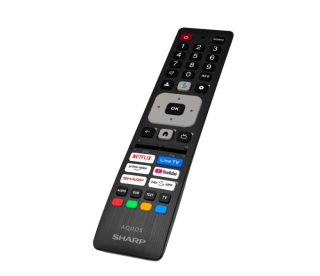 Телевизор Sharp 65HP5265E, 65" QLED Google TV, 4K Ultra HD 3840x2160 Frameless