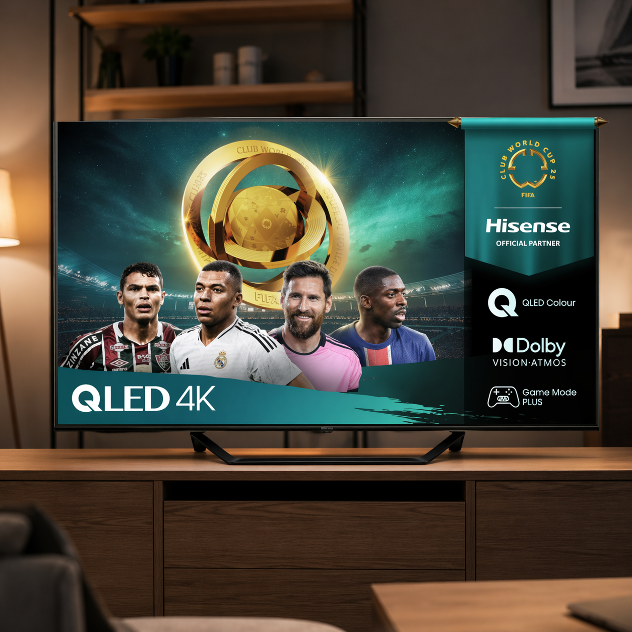 Телевизор Hisense 43" A7Q 4K Ultra HD 3840x2160, QLED