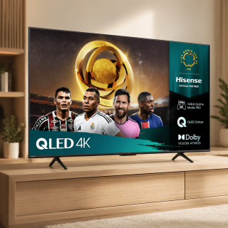 Телевизор Hisense 55" E7Q Pro 4K Ultra HD 3840x2160, QLED