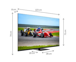 Телевизор Thomson Smart QLED Pro TV 55" Google TV, 3840 x 2160
