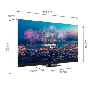 Телевизор Thomson Smart QLED Plus TV 65" Google TV, 3840 x 2160