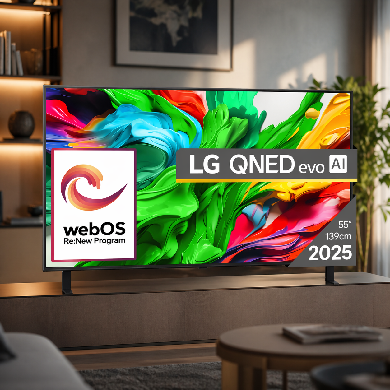 Телевизор LG 55QNED85A3C 55" 4K QNED HDR Smart TV