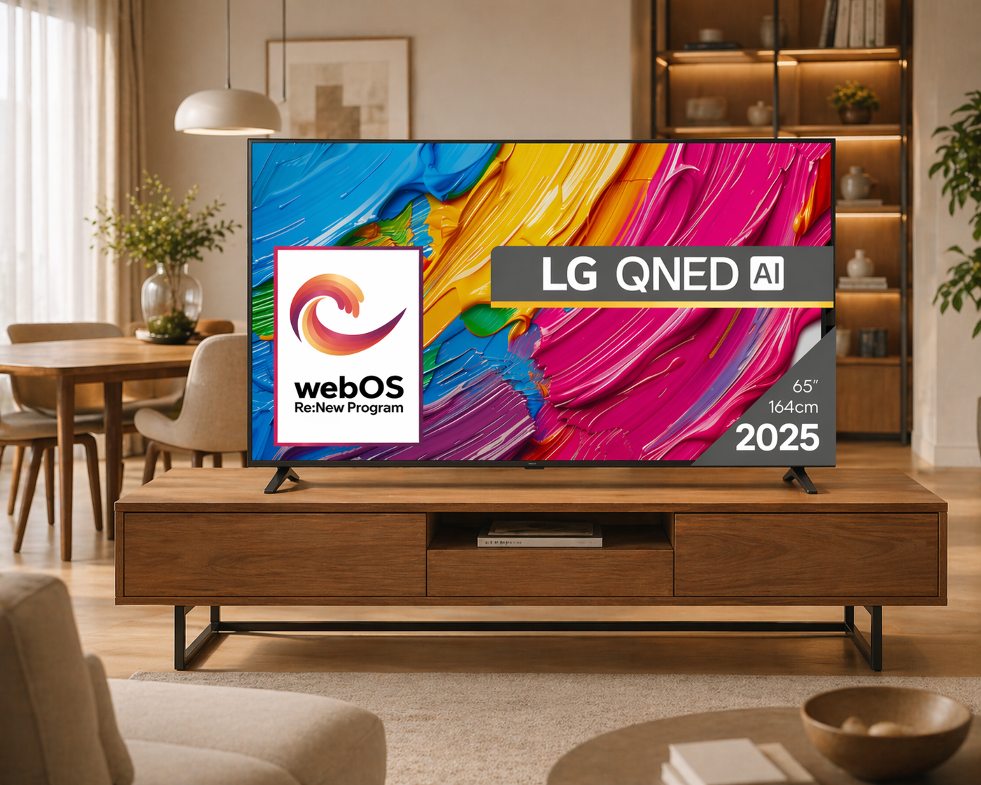 Телевизор LG 65QNED80A3A 65" 4K QNED HDR Smart TV