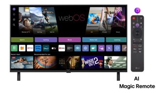 Телевизор LG 43QNED80A3A, 43" 4K QNED HDR Smart TV 3840x2160