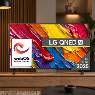 Телевизор LG 43QNED82A3B, 43" 4K QNED HDR Smart TV 3840x2160