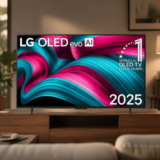 Телевизор LG OLED42C51LA, 42" UHD OLED evo, 4K 3840x2160
