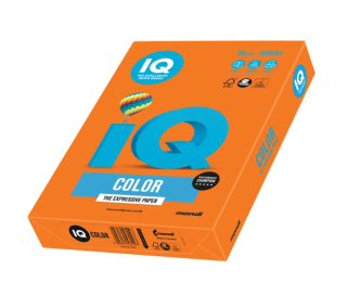 Цветна хартия MONDI IQ Color A4 500 л. 80 г/м² OR43 оранжев