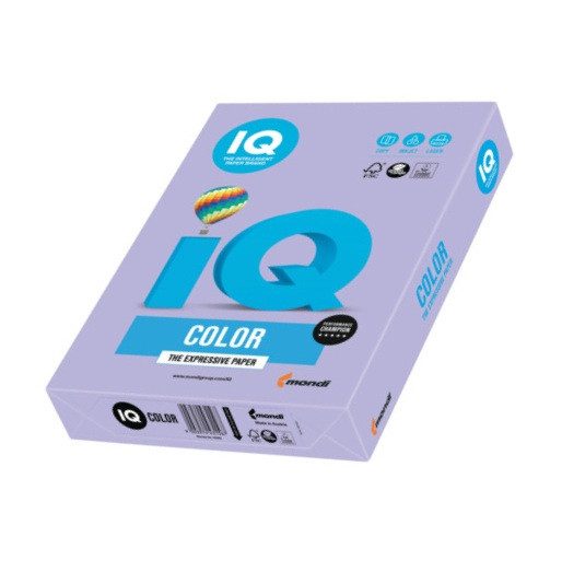 Цветна хартия MONDI IQ Color A4 500 л. 80 г/м² LA12 лавандула
