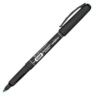 Перманентен маркер Centropen 2637 OHP M 1 мм, зелен