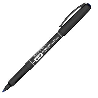 Перманентен маркер Centropen 2637 OHP M 1 мм, син