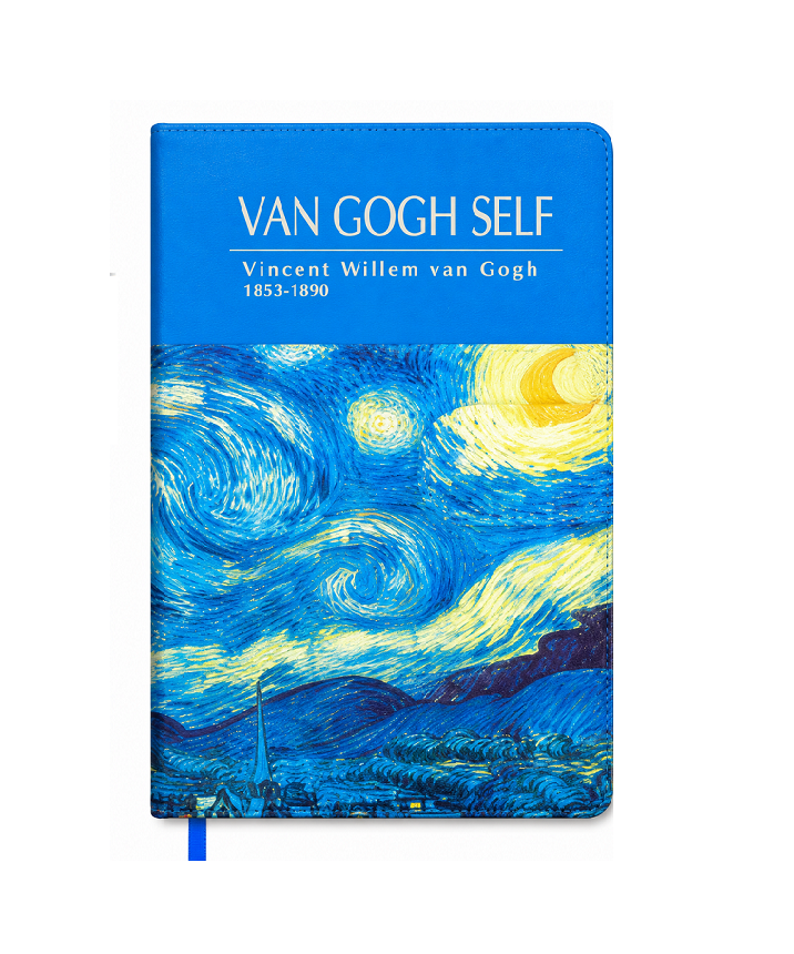 Тефтер 5/19 см. с магнит 9502-14 Van Gogh - The Starry Night