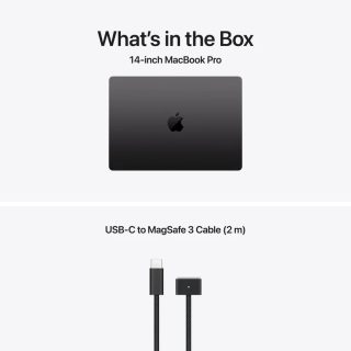 Лаптоп Apple 14-inch MacBook Pro: Apple M5 chip with 10-core CPU, 16GB, 1TB SSD - Space Black