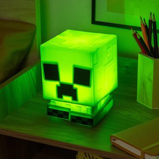 Силиконова лампа Minecraft