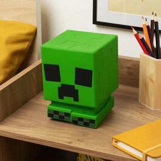Силиконова лампа Minecraft