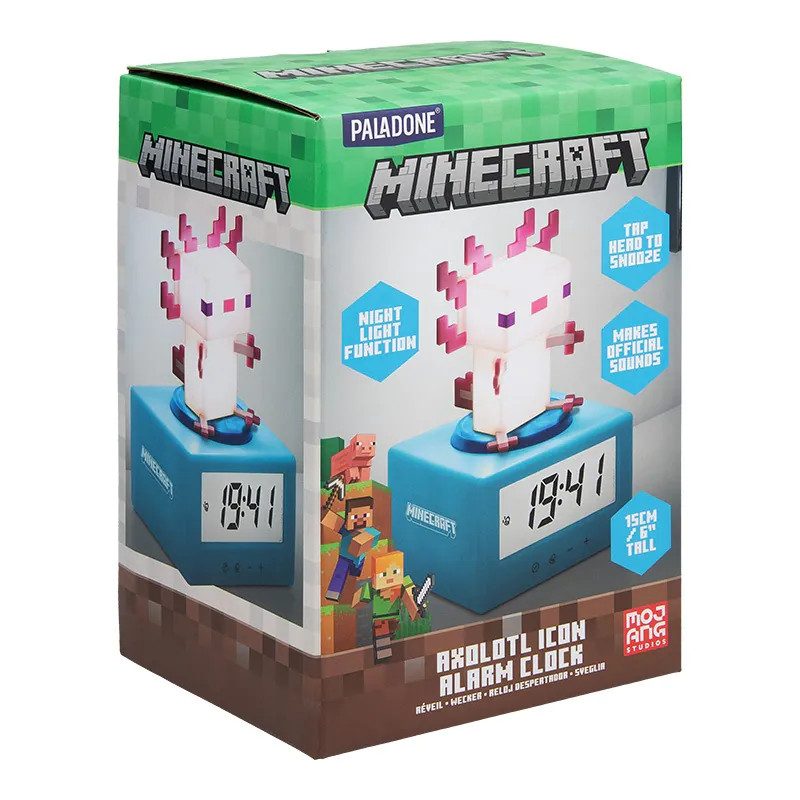 Будилник Minecraft Axolotl