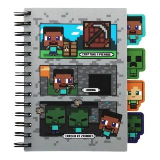 Тетрадка с разделители Minecraft
