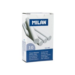 Тебешир Milan 10 бр. бял