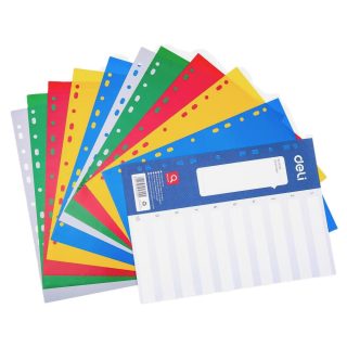 Разделител Deli Start Plus 10 цв. 5724